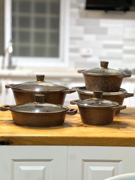 طقم طناجر بقلاوه4قطع+سوتيز